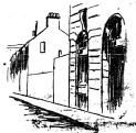 Sketch of Buck's Row from New York Herald